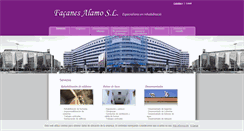 Desktop Screenshot of fachadasalamo.com